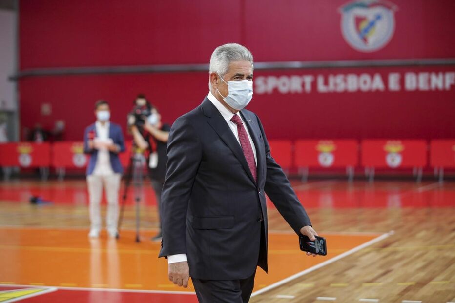 Luís Filipe Vieira, presidente do Benfica