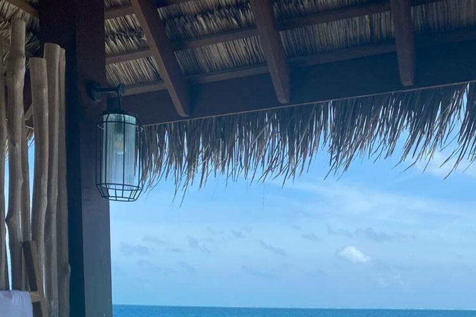 Kelly Bailey e Lourenço Ortigão nas Maldivas