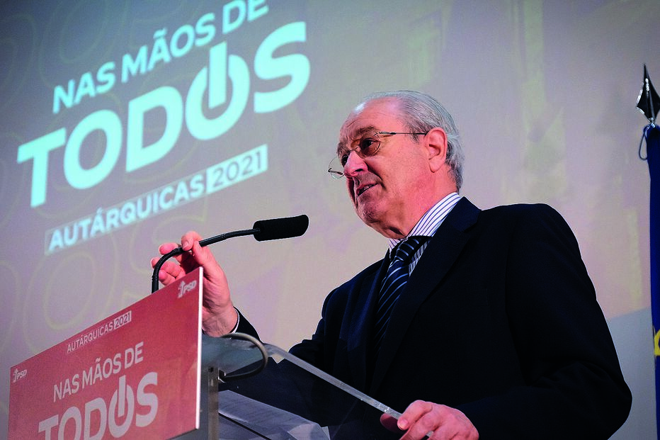 Rui Rio na apresentação dos candidatos às 13 câmaras municipais do distrito de Setúbal