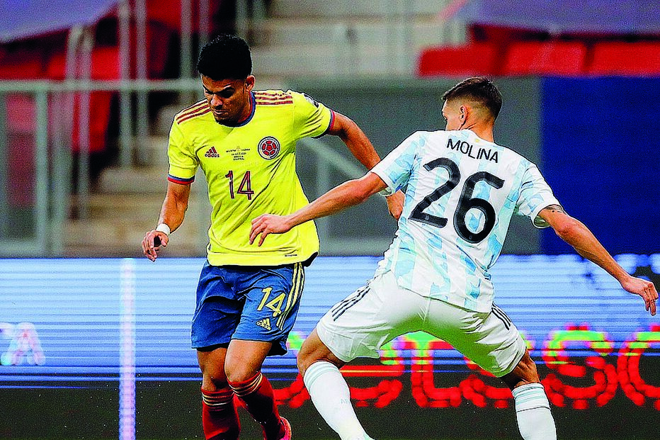 Luis Díaz esteve em grande plano na recente Copa América  