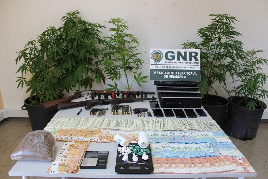 Traficantes de droga caçados com 38 mil dólares falsos em Mirandela