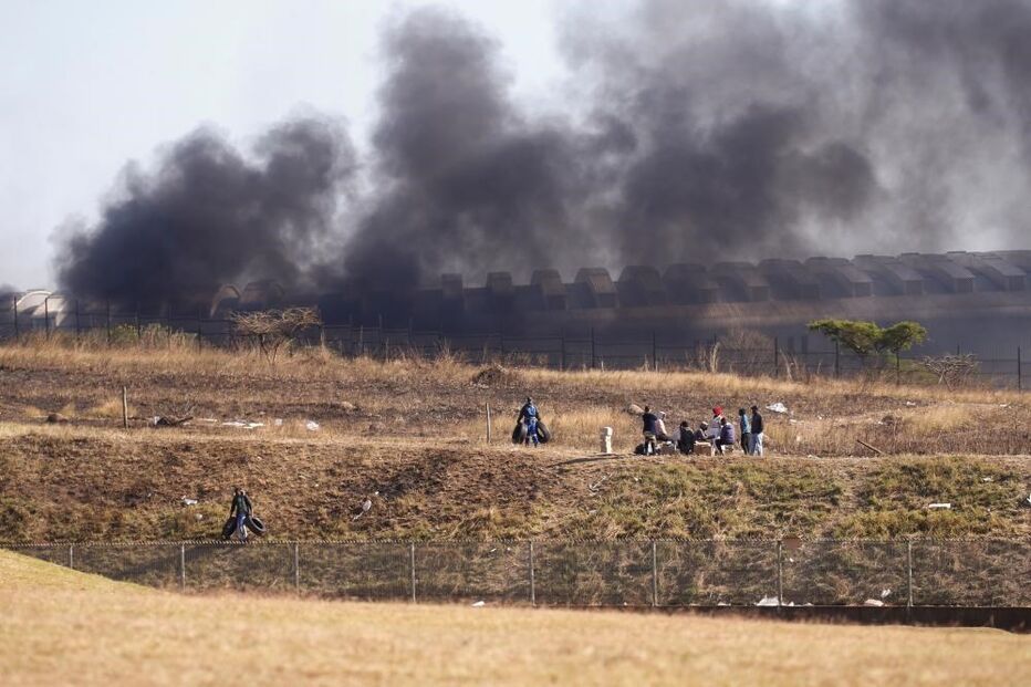 Violência em África do Sul 