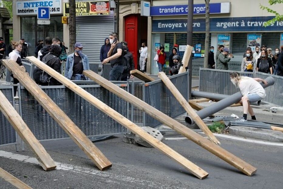 Protestos em França