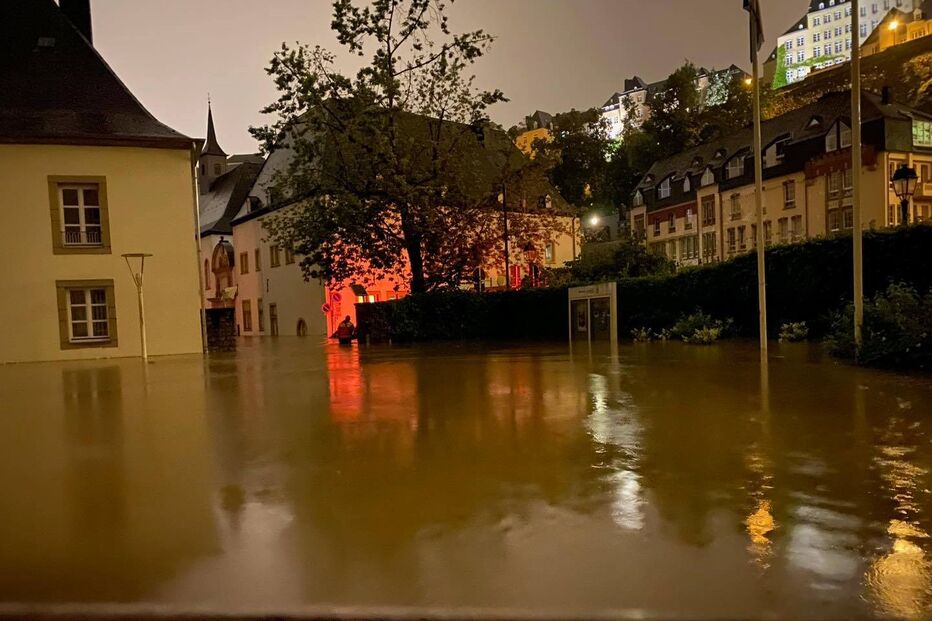 Fortes chuvas provocam inundações e obrigam a evacuar casas no Luxemburgo