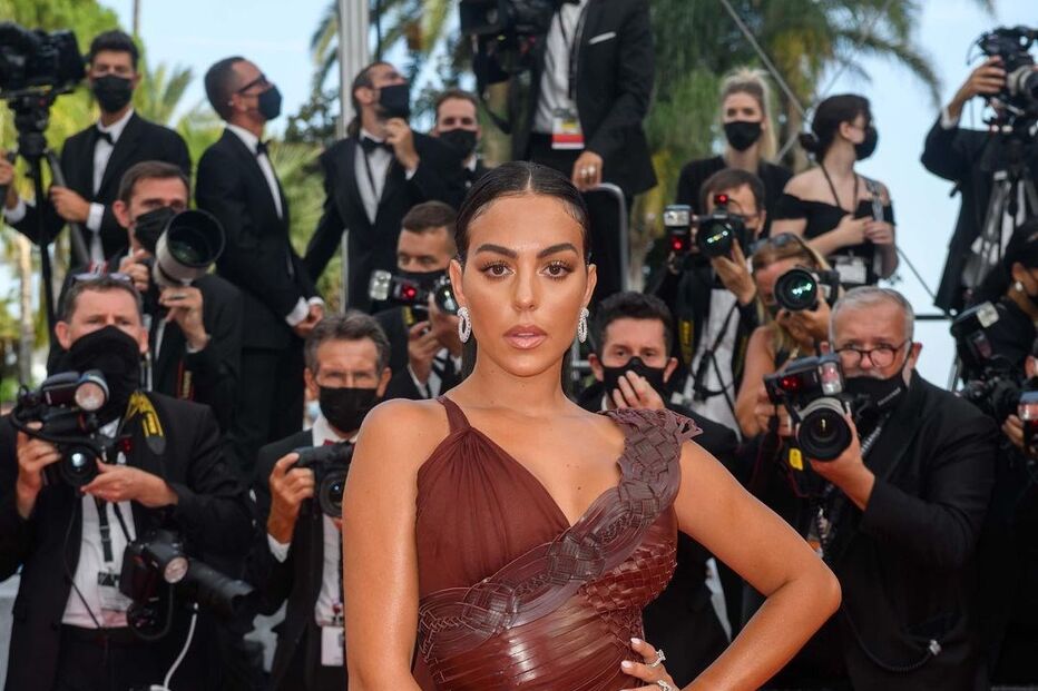 Georgina Rodríguez no Festival de Cinema em Cannes