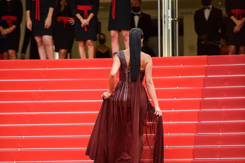 Georgina Rodríguez no Festival de Cinema em Cannes