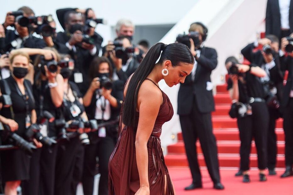 Georgina Rodríguez no Festival de Cinema em Cannes