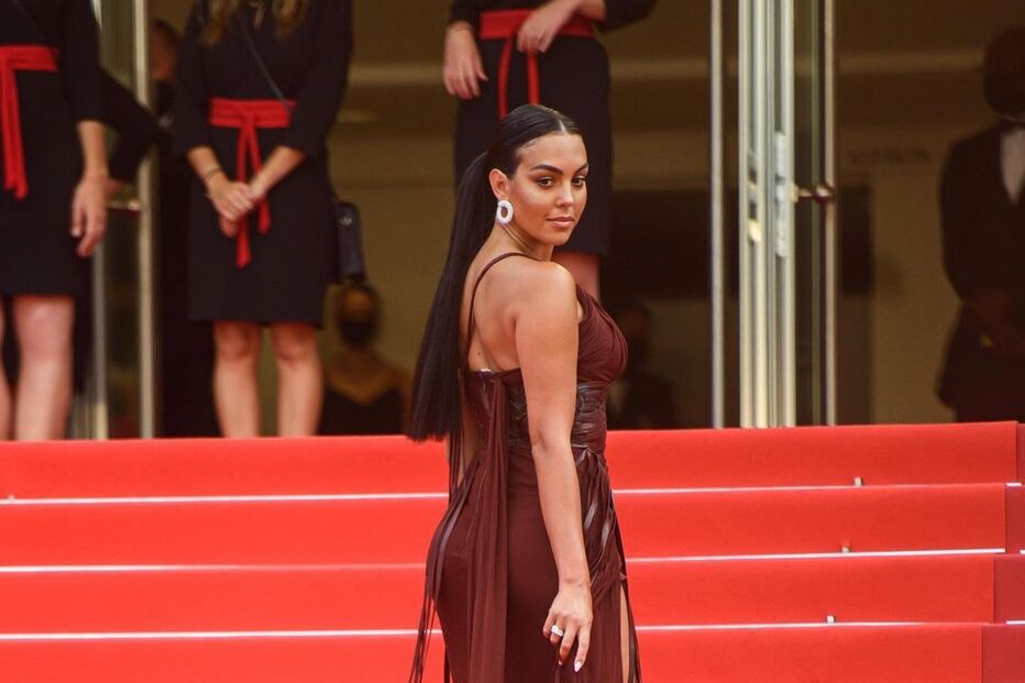 Georgina Rodríguez no Festival de Cinema em Cannes
