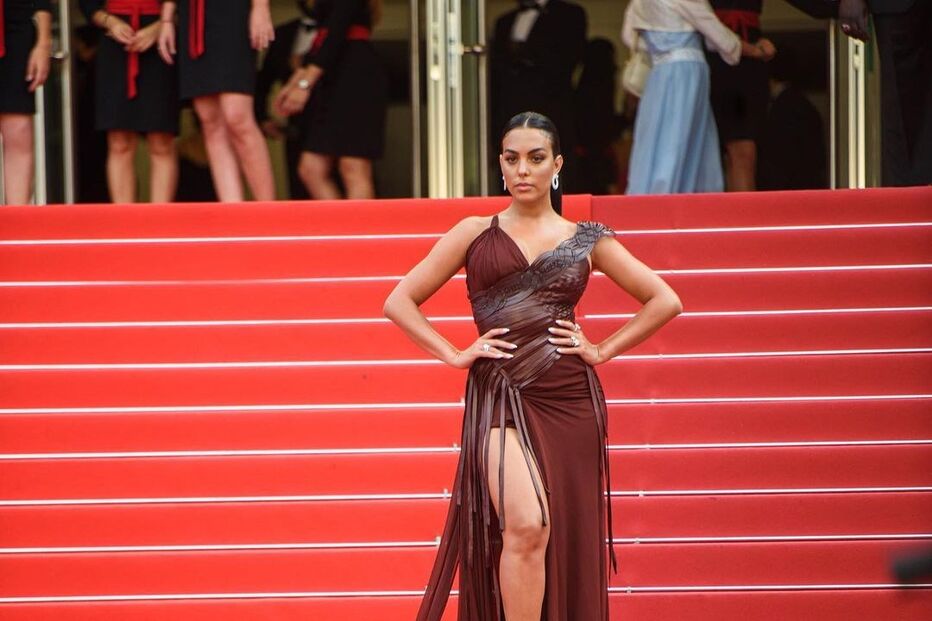 Georgina Rodríguez no Festival de Cinema em Cannes