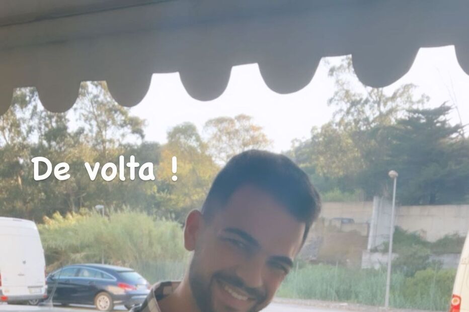 Carolina Carvalho nas gravações de 'A Serra'