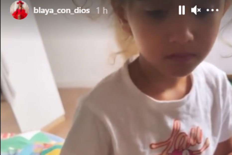 Theo e Lau, filhos de Blaya