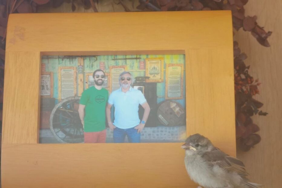 Diogo Valsassina e o pai