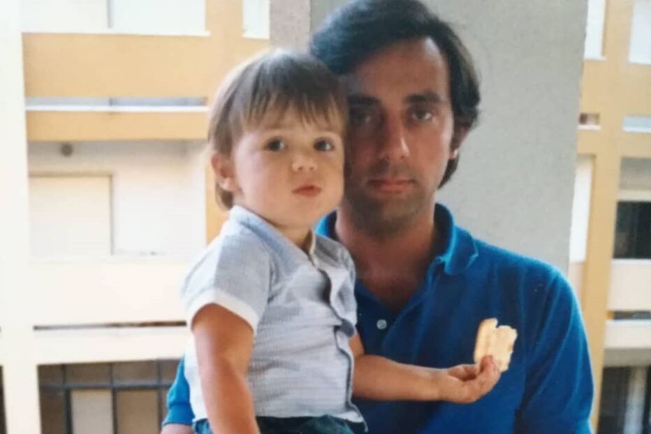 Diogo Valsassina e o pai