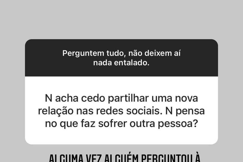 'Ex' de Pipoca Mais Doce esclarece dúvidas dos seguidores 