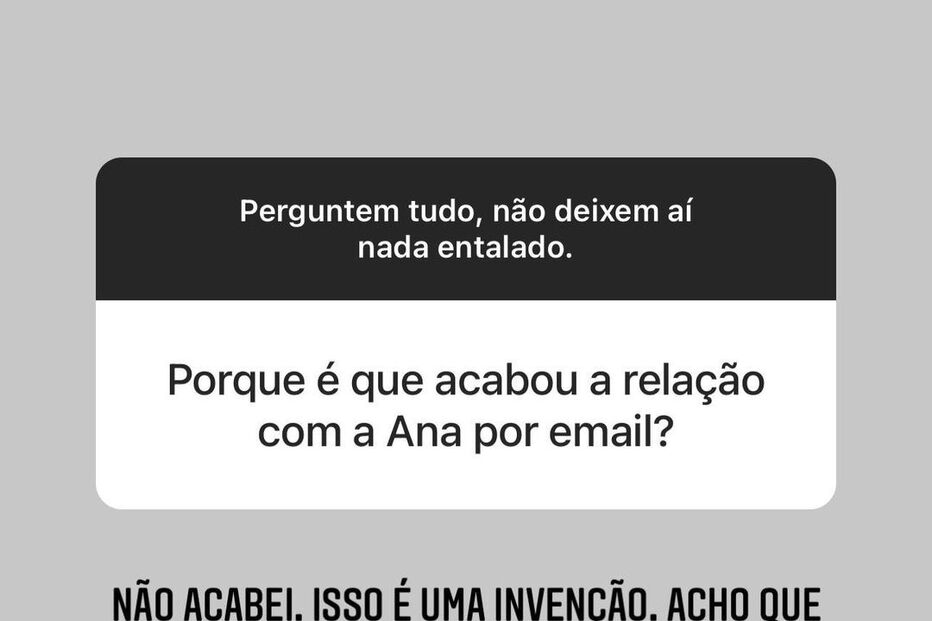 'Ex' de Pipoca Mais Doce esclarece dúvidas dos seguidores 