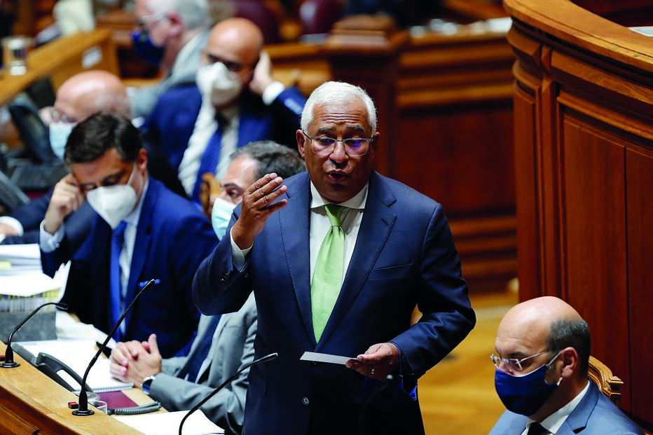 António Costa no Parlamento
