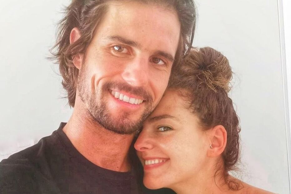 Leonor Seixas com o namorado