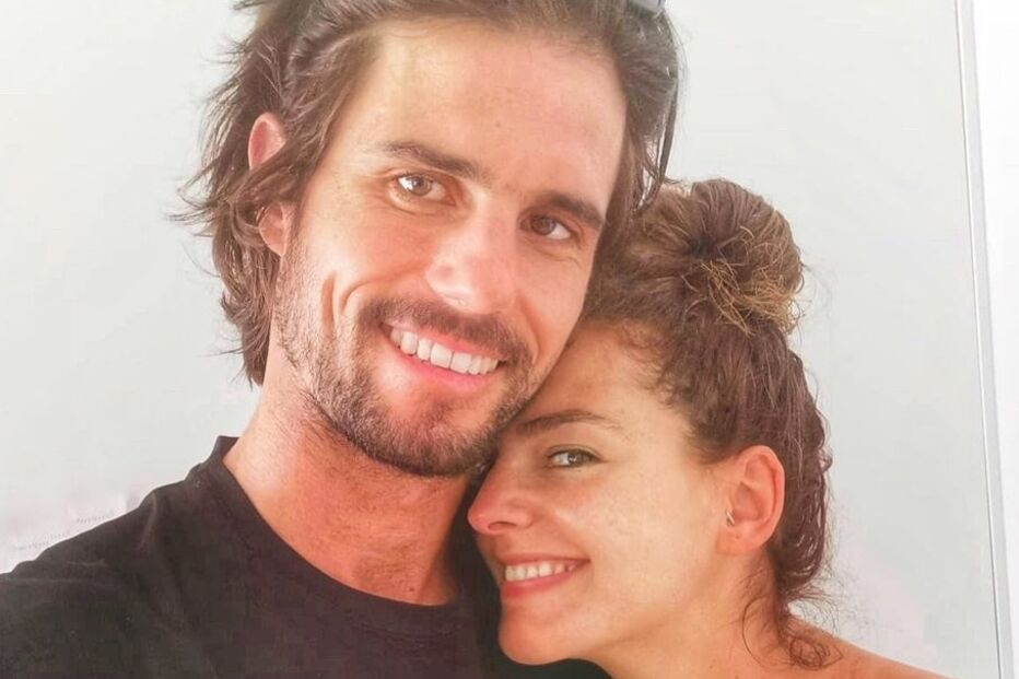 Leonor Seixas com o namorado