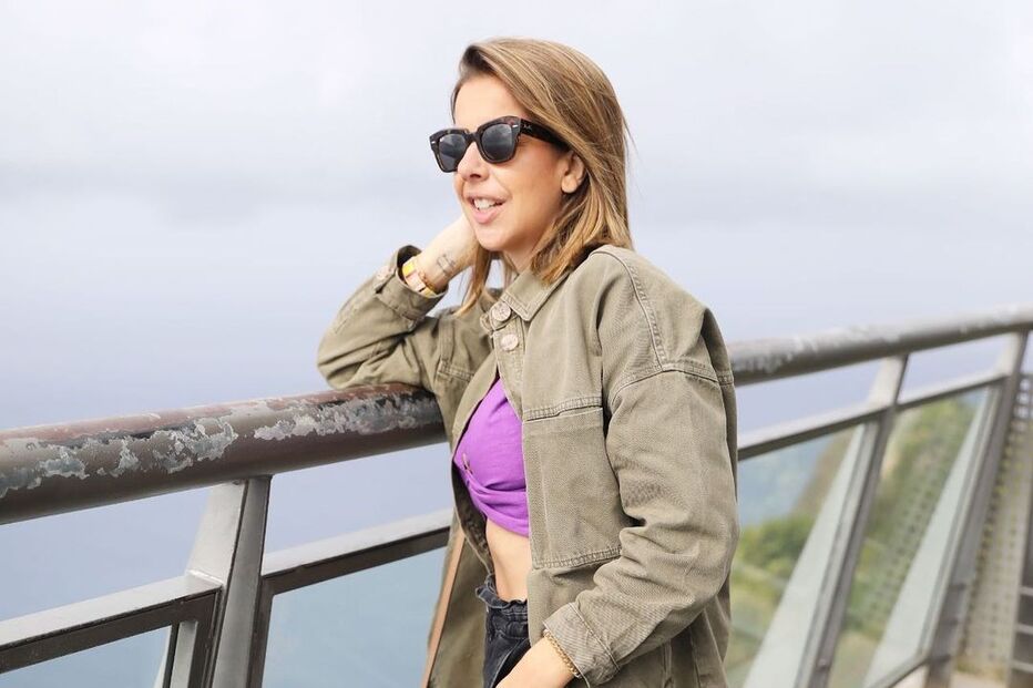 Ana Garcia Martins em férias