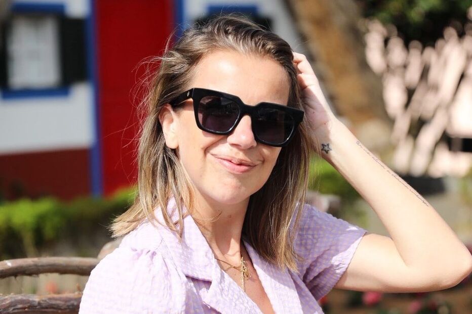 Ana Garcia Martins em férias