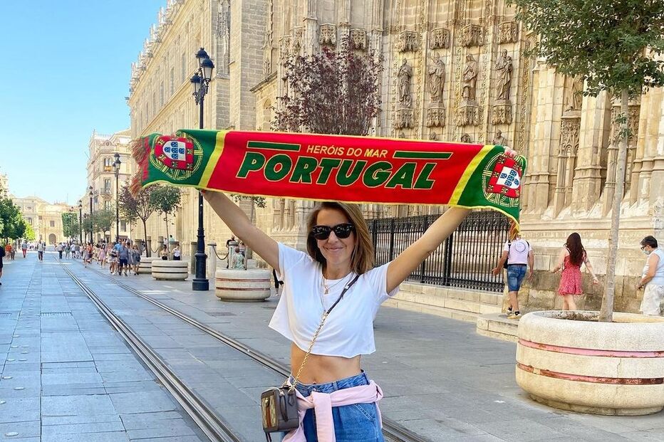 Ana Garcia Martins em férias