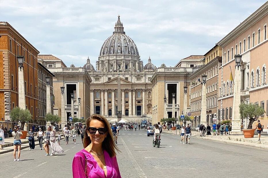 Ana Garcia Martins em férias