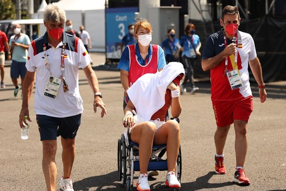Tenista Paula Badosa desiste do torneiro em Tóquio