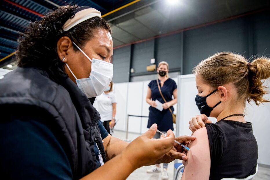 Vacinação Covid-19 de crianças nos Países Baixos