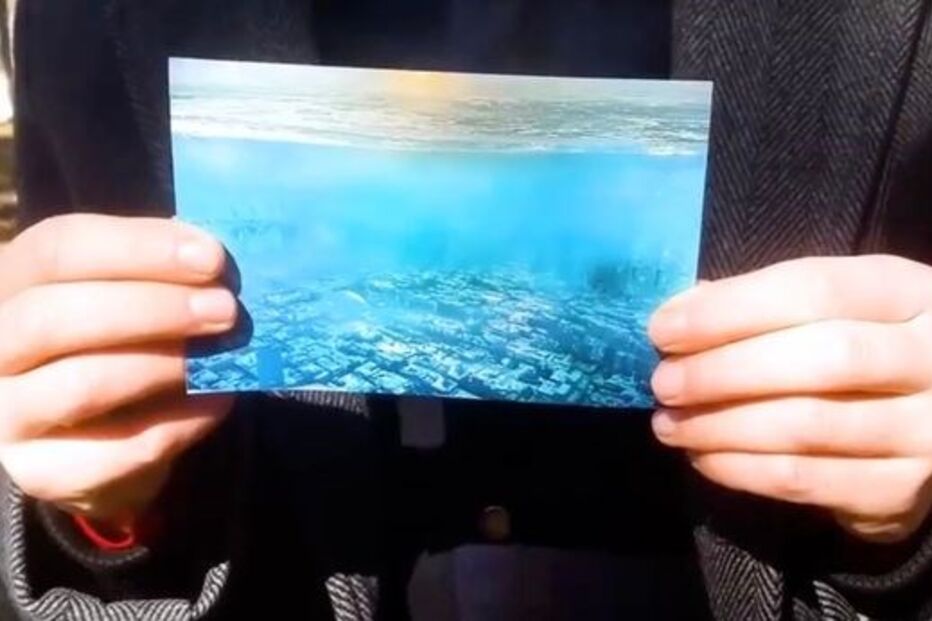 Edward diz que várias cidades do mundo vão ficar cobertas de água