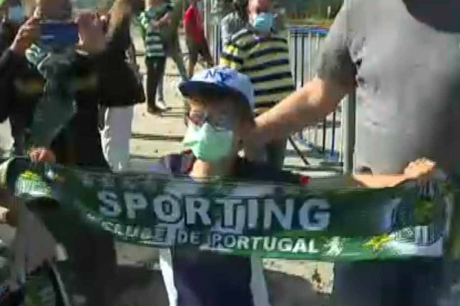Adeptos do Sporting