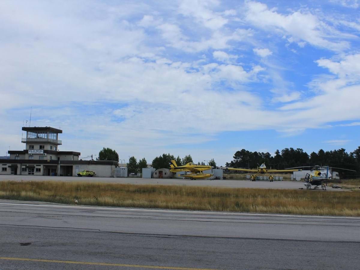 AERÓDROMO VILA REAL  LINHA AÉREA RETOMADA