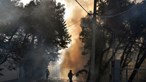 Grécia continua a lutar contra incêndios com vento forte a dificultar operações