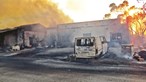 Incêndio leva pânico e destruição à serra em Castro Marim