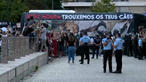 Corpo de Intervenção acionado para manifestação contra homenagem a João Moura no Campo Pequeno
