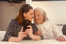 Eunice Muñoz e a neta, Lídia Muñoz