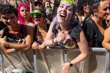 Festivaleiros no Lollapalooza