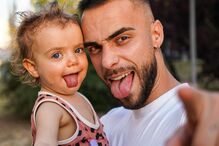 Diogo Piçarra e a filha, Penélope