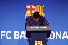 Lionel Messi despede-se do Barcelona