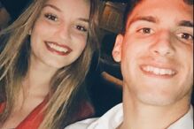 Rita Salvador com Rúben Vinagre