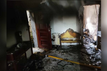 Fogo destruiu interior de alguns apartamentos