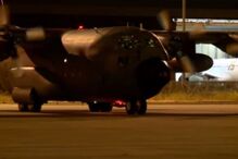 Avião militar aterra no aeroporto de Figo Maduro