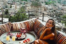 Mariana Monteiro com férias de sonho