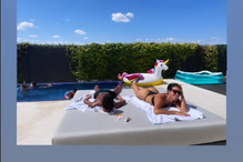 Georgina Rodríguez e os filhos