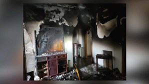 Casas destruídas em incêndio que consumiu prédio de 10 andares em Sintra