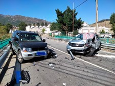 Colisão de dois veículos em Mirandela provocou dois feridos  