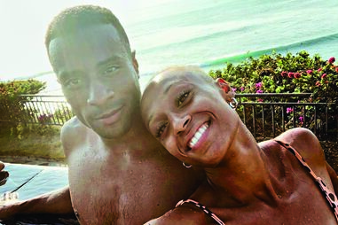 Ana Peleteiro e Nelson Évora