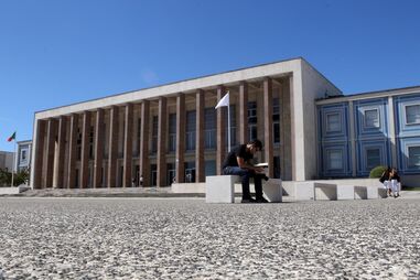 Fachada da Universidade de Lisboa
