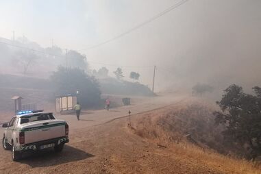 Incêndio em Castro Marim