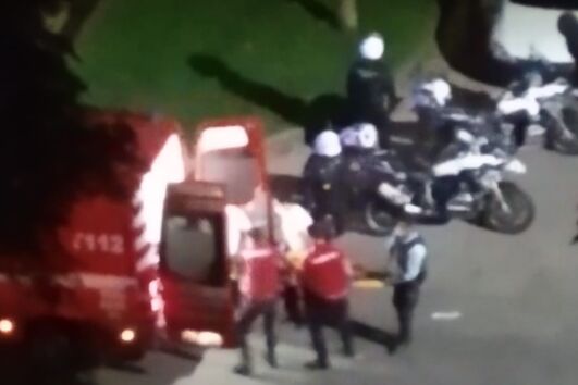 Relato de testemunha: "Ouvimos uns tiros..."