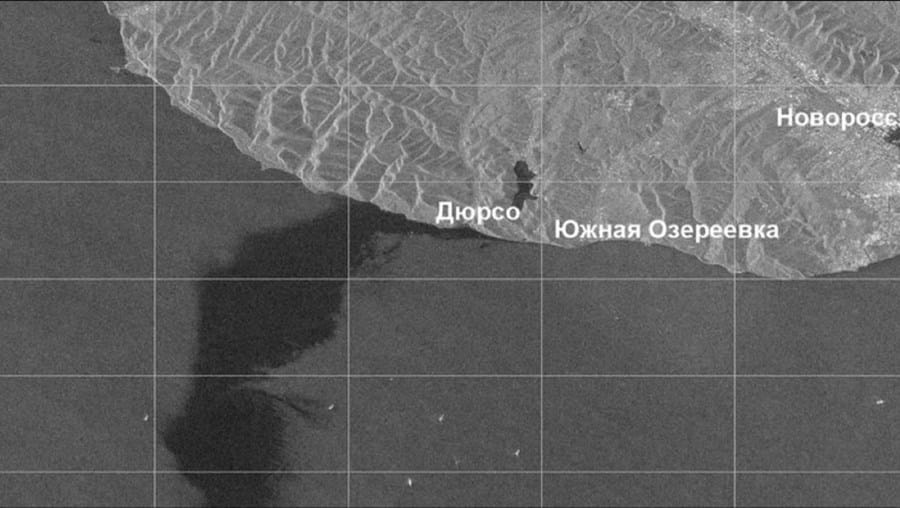 Derrame de crude no Mar Negro